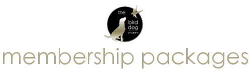 The Bird Dog Program Membership Packages